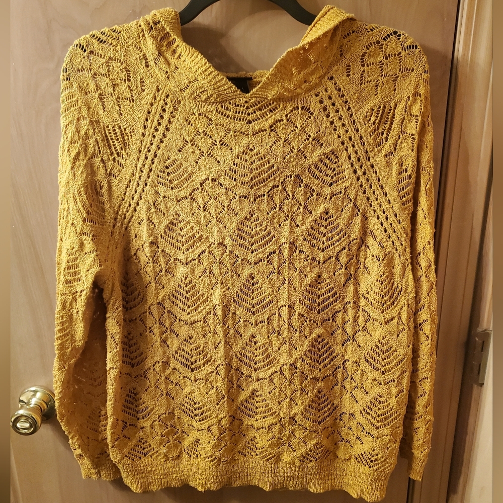 Torrid Mustard Sweater, Size 1